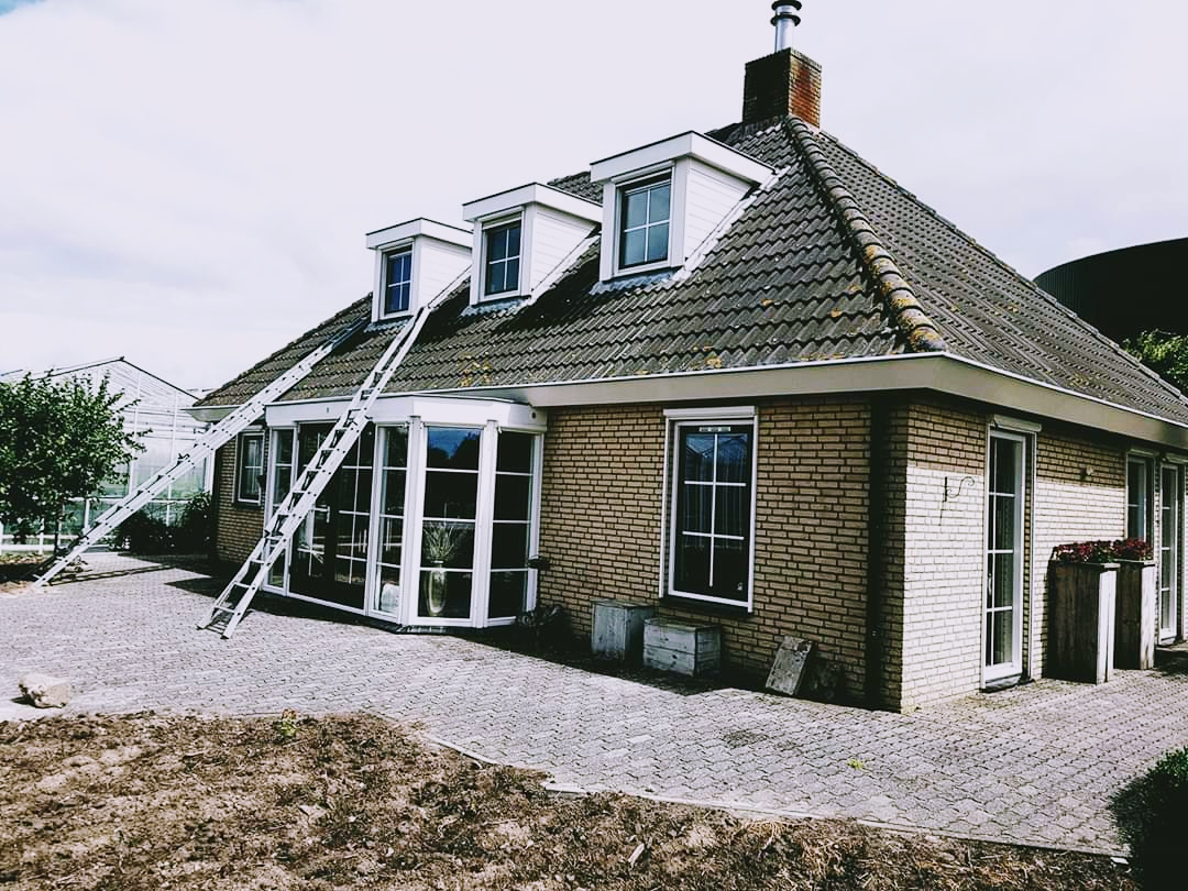 Gevelreiniging met hogedruk in Zwolle
